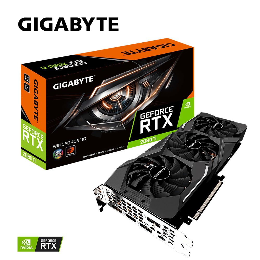 GeForce RTX™ 2080 Ti WINDFORCE 11G - GIGABYTE Global