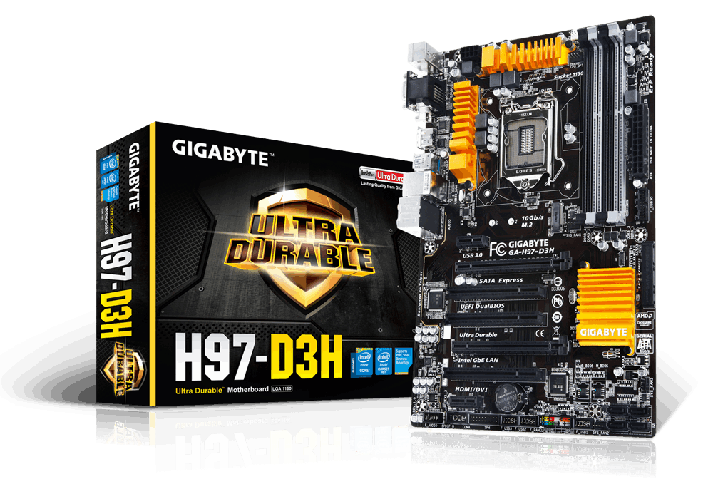 intel Core i7-4790K 　GIGABYTE GA-H97-D3H intel Core i7-4790K GIGABYTE GA-H97-D3H CPU