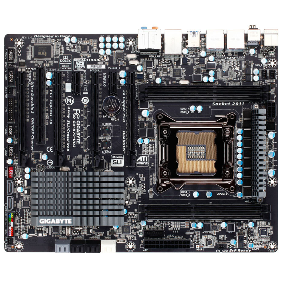 PCパーツ GIGABYTE GA-X79-UD3 (rev. 1.0) GA-X79-UD3 (Rev. 1.0) - Kluczowe cechy | Płyty główne GIGABYTE