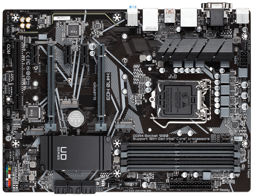マザーボード H470 HD3 GIGABYTE H470 HD3 (Rev. 1.0) - Kluczowe cechy | Płyty główne GIGABYTE