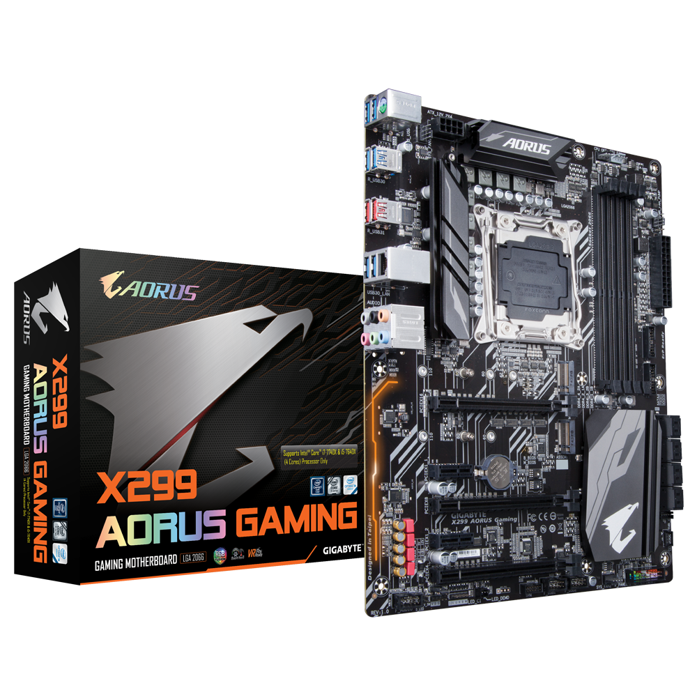 X299 AORUS Gaming (Rev. 1.0) - Kluczowe cechy | Płyty główne