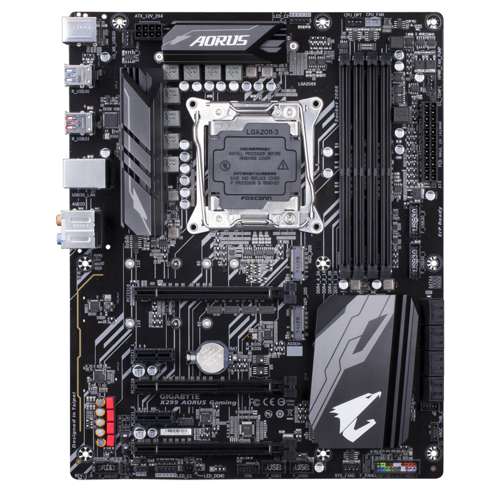 X299 AORUS Gaming (Rev. 1.0) - Kluczowe cechy | Płyty główne