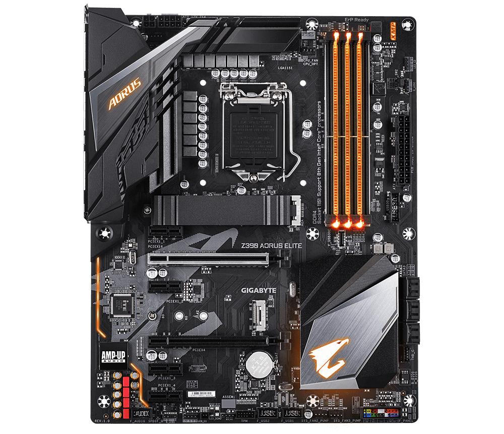 GIGABYTE Z390 AORUS ELITE 箱・備品あり 動作確認済み Z390 AORUS ELITE (Rev. 1.0) - Kluczowe cechy | Płyty główne