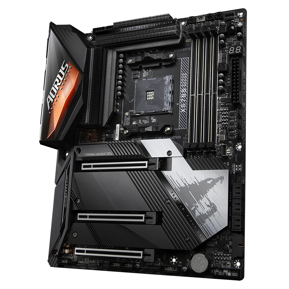 GIGABYTE X570S AORUS MASTER AM4 マザーボード X570S AORUS MASTER (Rev. 1.0) - Kluczowe cechy | Płyty