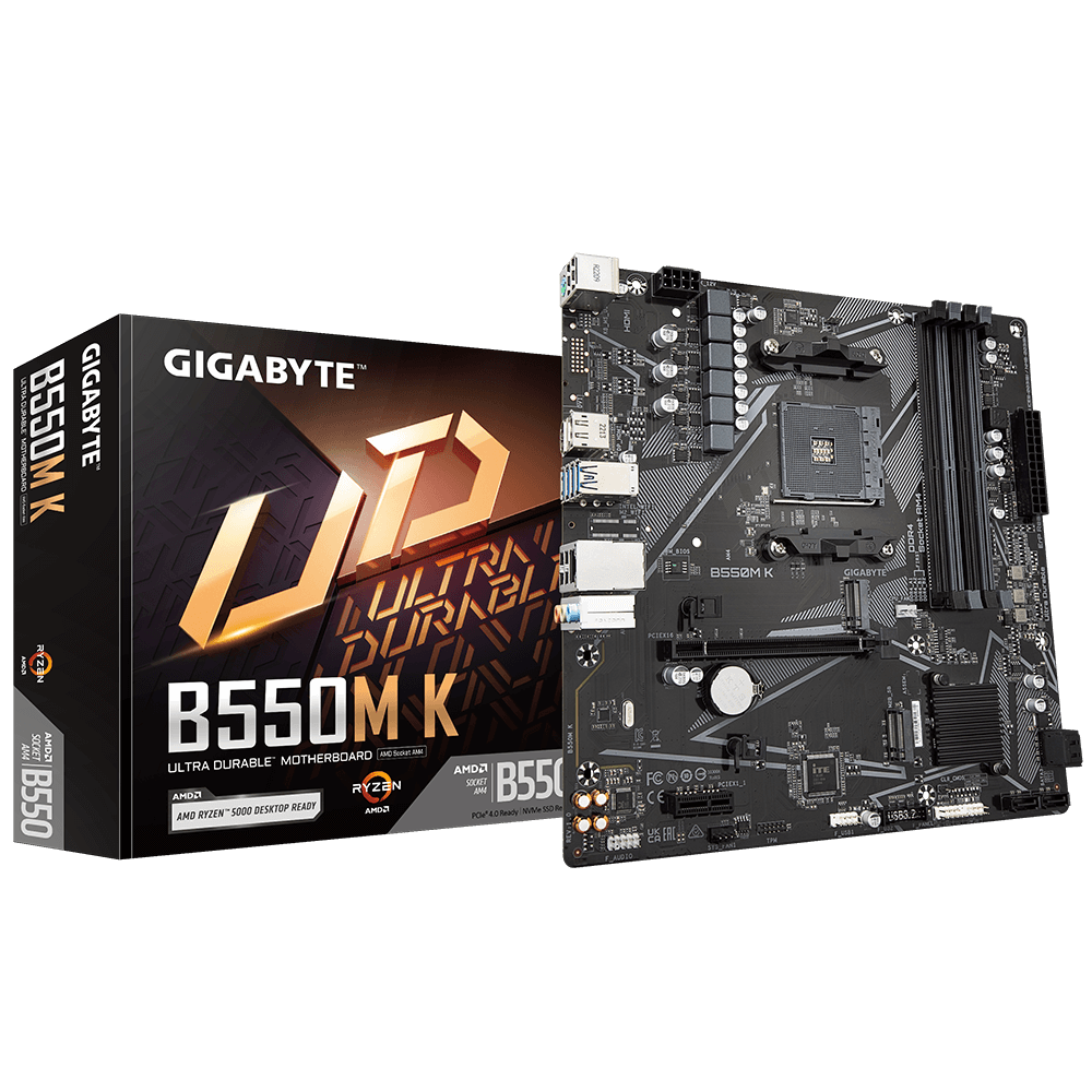 Ryzen 7 5700X GIGABYTE B550M K セット Kit Amd Ryzen 7 5700x + Gigabyte B550m-k + 32gb Fury Ddr4