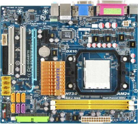Системные платы - GA-M78SM-S2H
