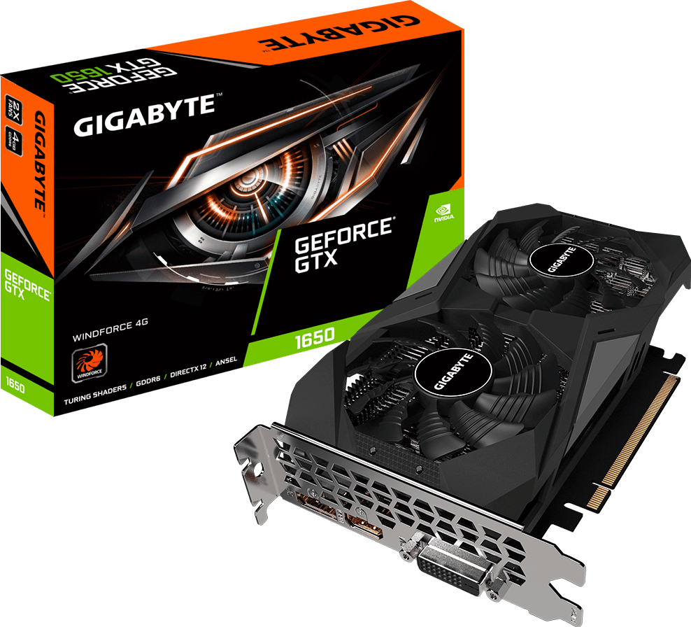 Tarjetas de Video - GeForce® GTX 1650 D6 WINDFORCE 4G