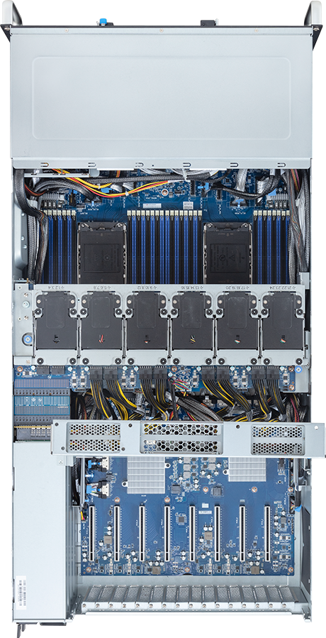 HPC/AI Server - Intel® Xeon® 6700/6500 - 4U DP 8 x PCIe Gen5 GPUs - G494-SB4-AAP2
