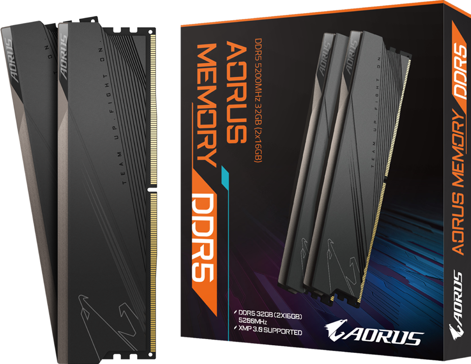 Memory - AORUS Memory DDR5 32GB (2x16GB) 5200MT/s