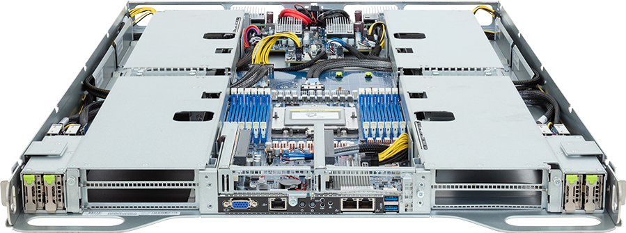 ORv3 GPU Server - AMD EPYC™ 9005/9004 - 1OU UP 4 x PCIe Gen5 GPUs Immersion - TO15-Z20-IA01