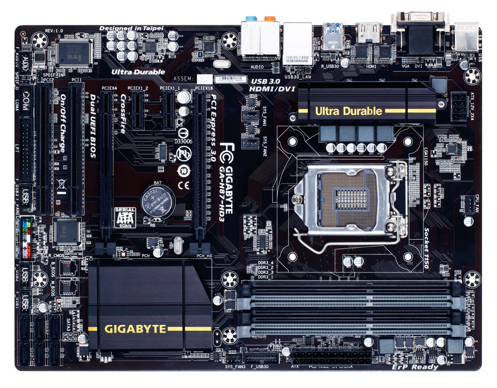 マザーボード GIGABYTE GA-H87-HD3 GA-H87-HD3 (rev. 1.x) Overview | Motherboard - GIGABYTE Global