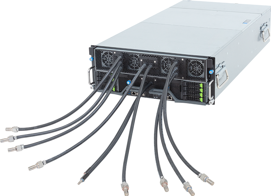 HPC/AI Server - AMD EPYC™ 9005/9004 - 4U DP AMD Instinct™ MI325X DLC - G4L3-ZX1-LAX2