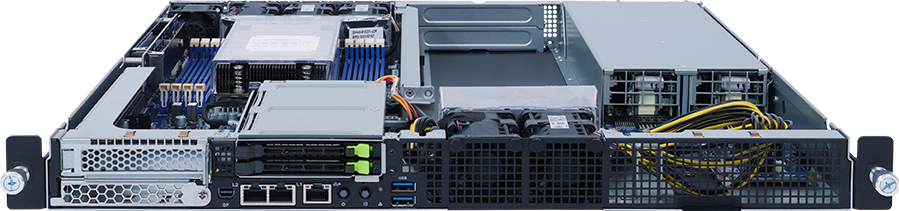 Edge Server - AMD EPYC™ 7003/7002 - 1U UP 2 x PCIe Gen4 GPUs - E152-ZE1