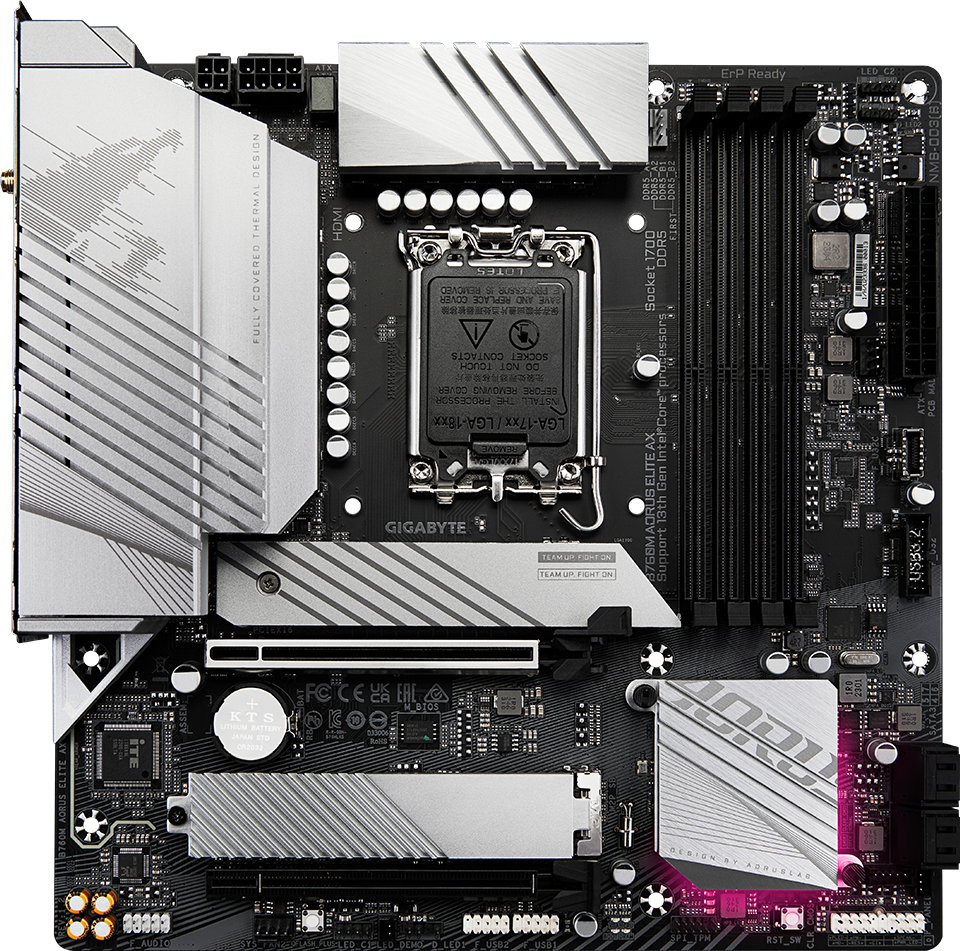 Tarjetas Madre - B760M AORUS ELITE AX