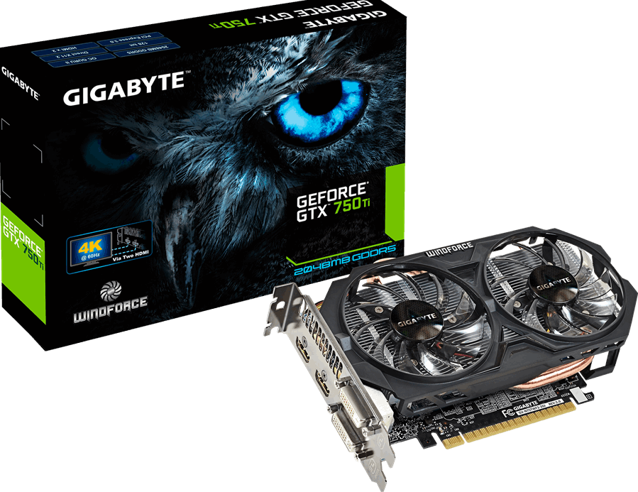 Graphics Card - GV-N75TWF2-2GI