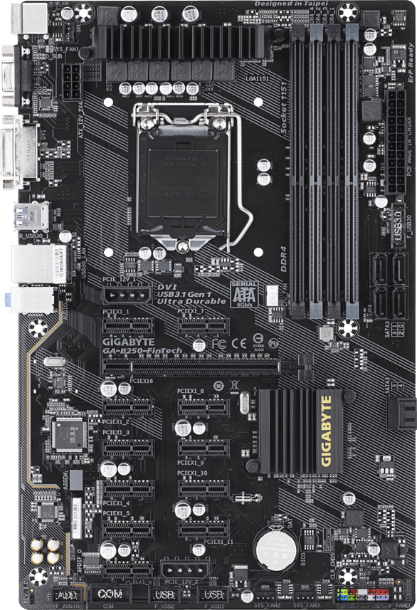 未開封・未使用品 GIGABYTE B250-FINTECH マザーボード GA-B250-FinTech (Rev. 1.0) - GIGABYTE Spain