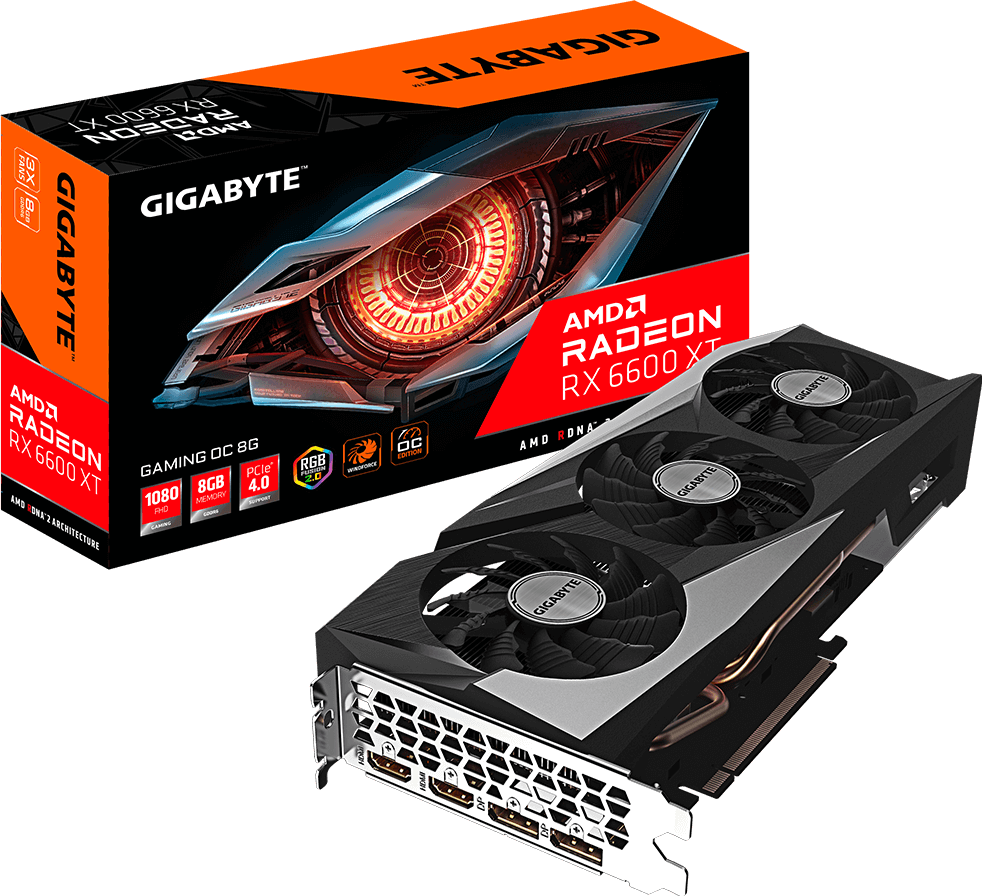 Radeon™ RX 6600 XT GAMING OC 8G
