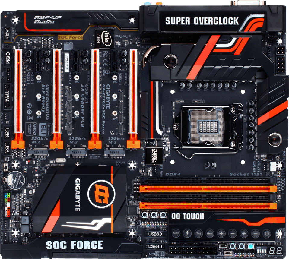 GA-Z170X-SOC FORCE (Rev. 1.0) - GIGABYTE Japan