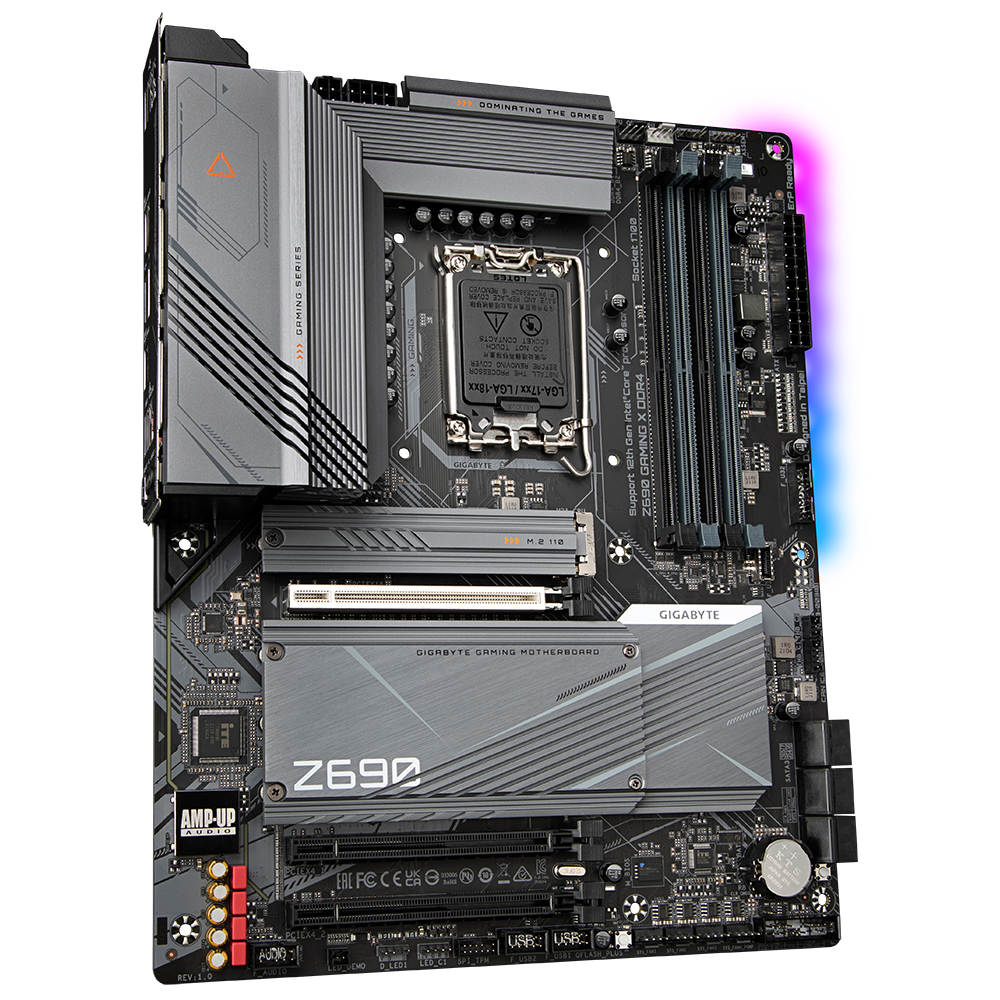 CPU i7 12700 + GIGABYTE Z690 UD DDR4 Rev1.0 Z690 UD DDR4 (rev. 1.x) Key Features | Motherboard - GIGABYTE Sweden