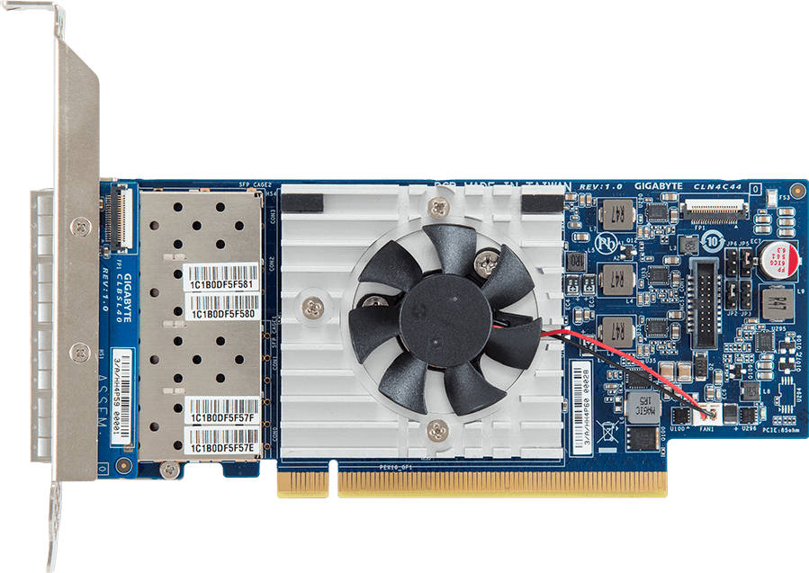 Mellanox ConnectX-4 Lx 10Gb/s 4-port LAN Card - CLN4M34