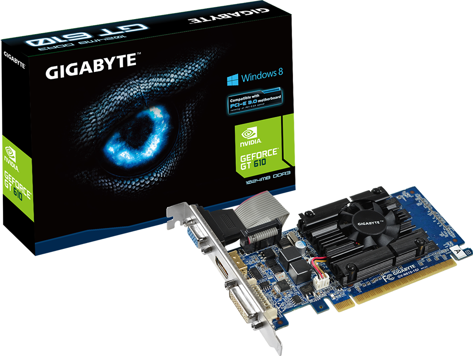 Видеокарты - GV-N610-1GI