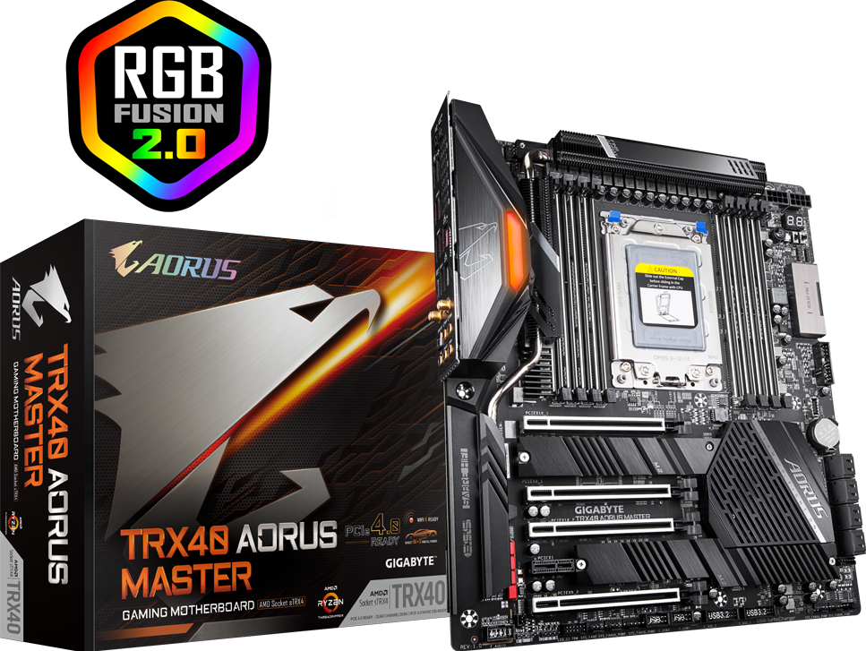 Системные платы - TRX40 AORUS MASTER