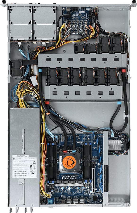 1U Intel® X299  Server System - Liquid Cooling Solution - R161-R12