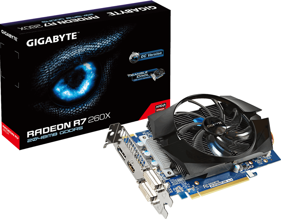 Graphics Card - GV-R726XOC-2GD
