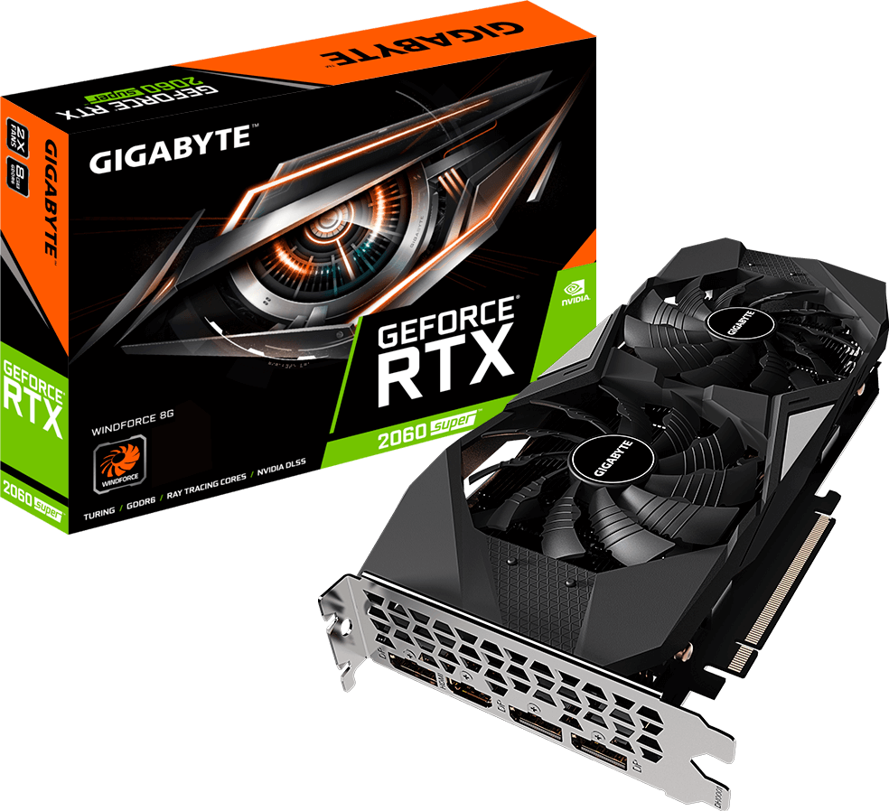 Graphics Card - GeForce® RTX 2060 SUPER™ WINDFORCE 8G