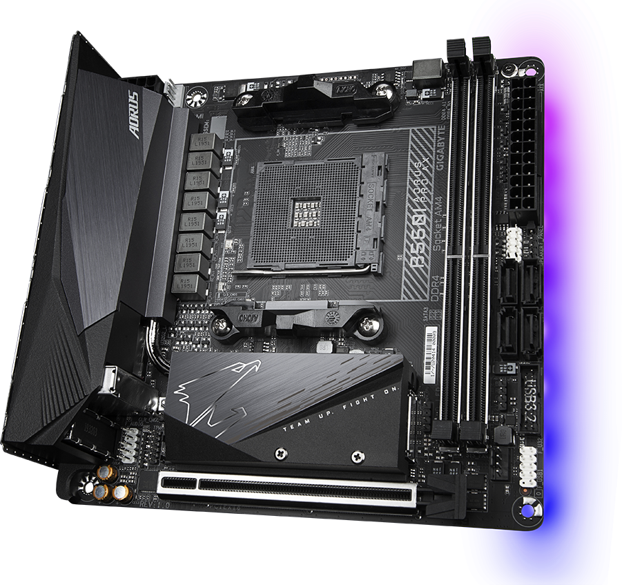 B550I AORUS PRO AX ゲーミングマザーボード B550I AORUS PRO AX 1.0 - GIGABYTE Global