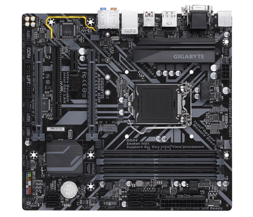 GIGABYTE B360M D3H マザーボード i7 9700 B360M D3H (Rev. 1.0) - GIGABYTE Global