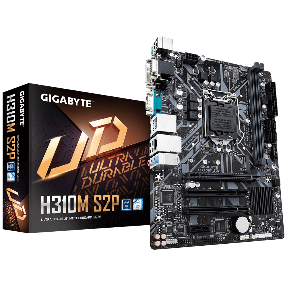 H310M S2P (Rev. 1.1) Support Motherboard GIGABYTE