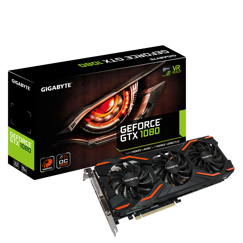 GIGABYTE グラフィックボードGTX1080 8GB 3ファン GIGABYTE グラフィックボードGTX1080 8GB 3ファン GIGABYTE