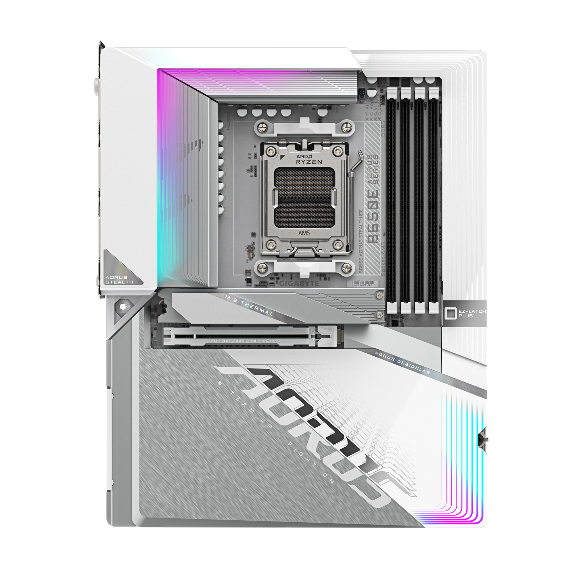 コメント　GIGABYTE B650E A STEALTH ICE B650E AORUS STEALTH ICE - Kluczowe cechy | Płyty główne GIGABYTE