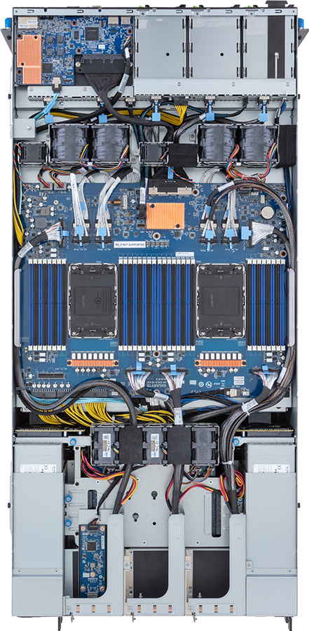 HPC/AI Server - 5th/4th Gen Intel® Xeon® Scalable - 5U DP NVIDIA HGX™ H100 8-GPU 4-Root Port - G593-SD0-AAX1