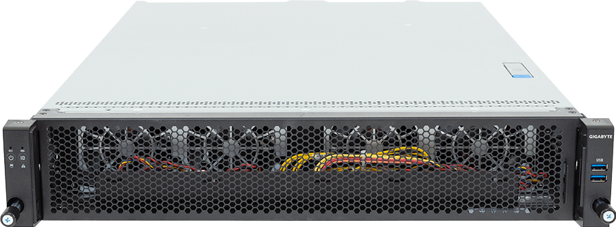 Edge Server - AMD EPYC™ 9006 SP7 Server Processors - 2U DP 4-Bay Gen5 NVMe/SATA/SAS-4 - E285-D90-AS1