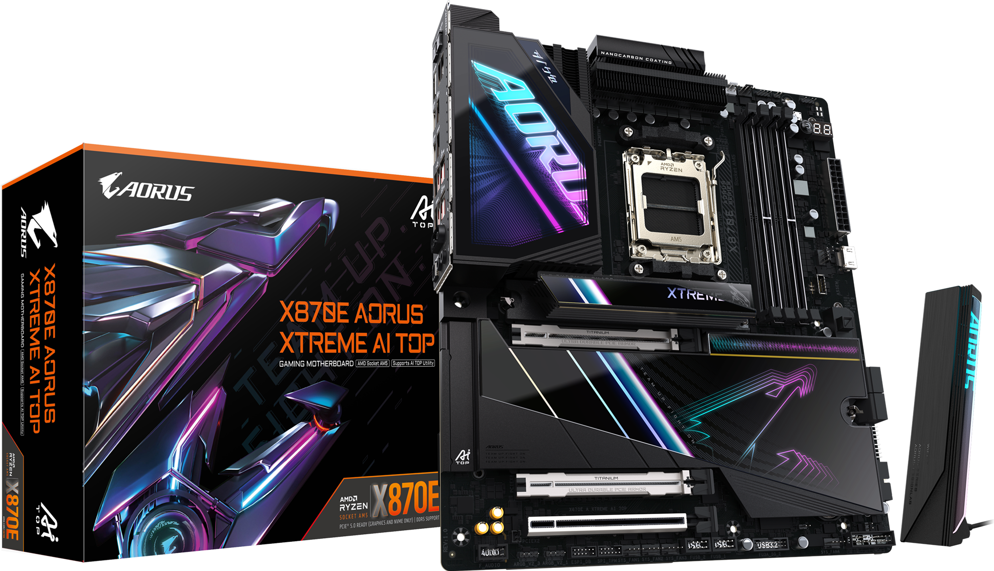 X870E AORUS XTREME AI TOP