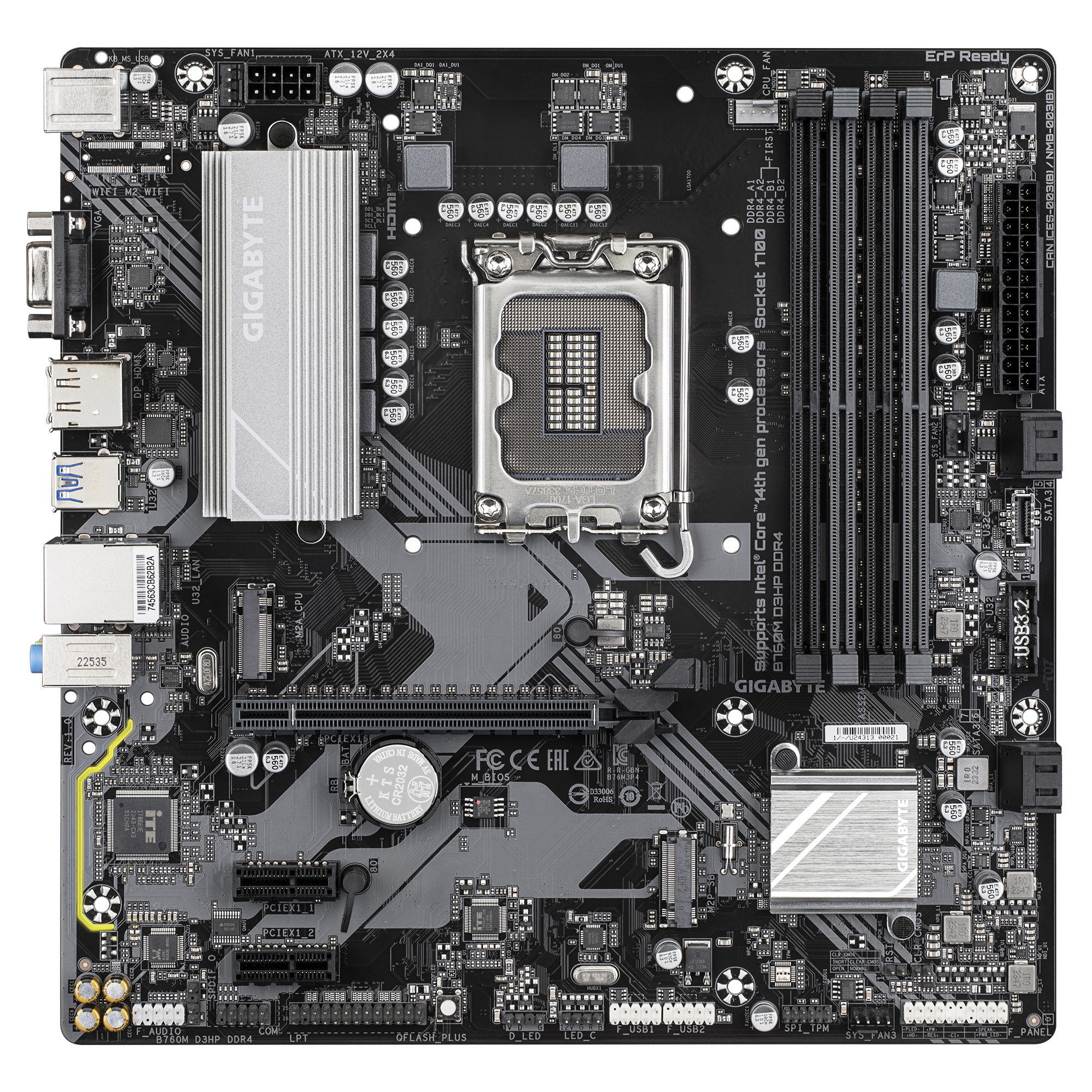 B760M D3HP DDR4 - Kluczowe cechy | Płyty główne GIGABYTE