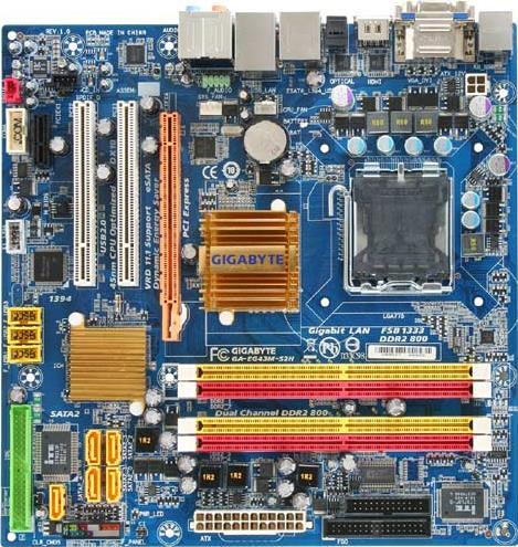 Motherboard - GA-EG43M-S2H