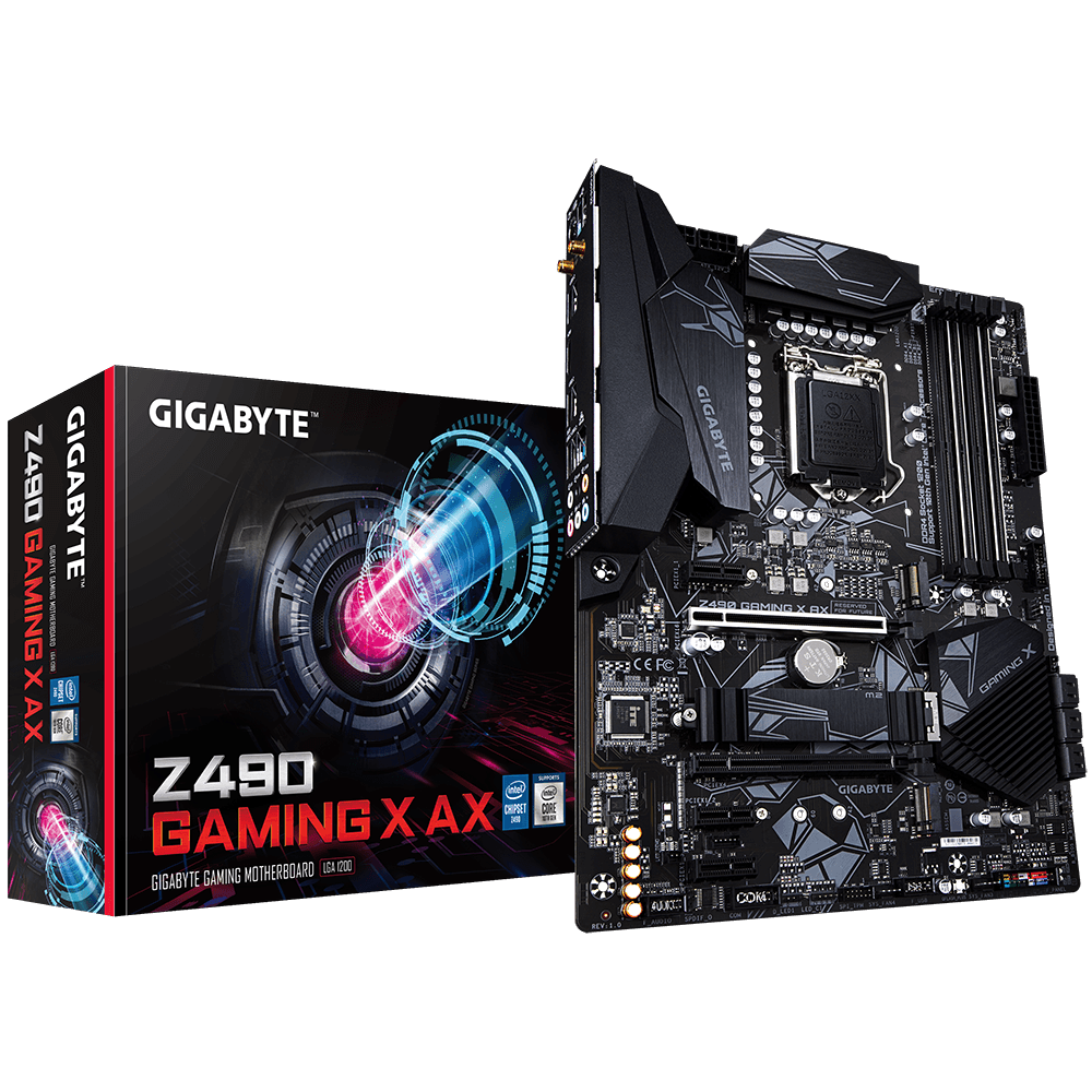 Z490 GAMING X AX - Kluczowe cechy | Płyty główne GIGABYTE