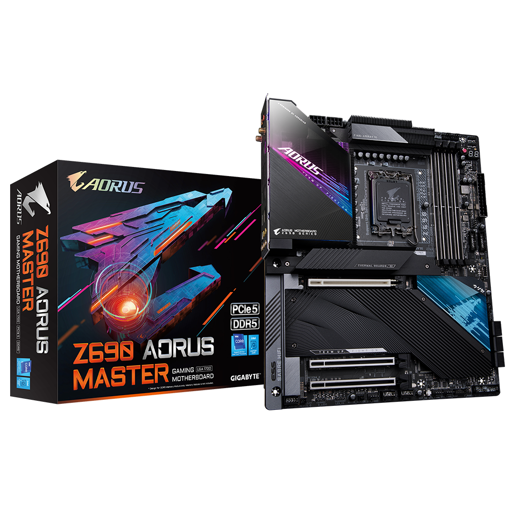 Z690 AORUS MASTER rev.1.0 ＆ i5-13600KF Z690 AORUS MASTER (Rev. 1.x) - Kluczowe cechy | Płyty główne GIGABYTE
