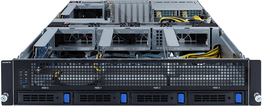 NVIDIA Arm HPC Developer Kit Server - Ampere® Altra® / Altra® Max - 2U UP 2 x PCIe Gen4 GPUs - G242-P32