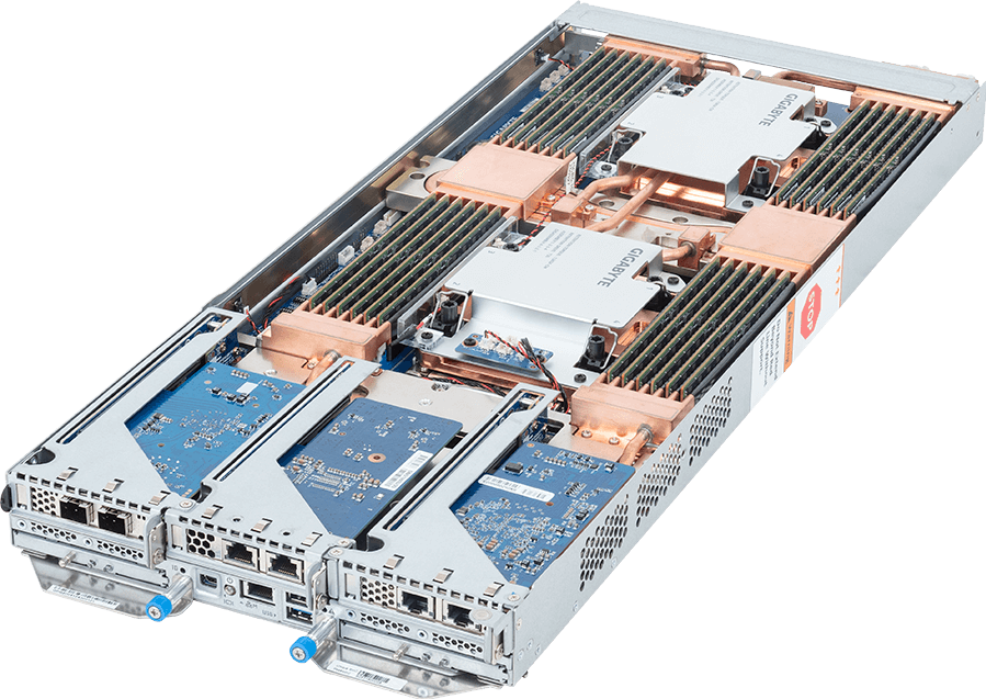 Blade Server - Intel® Xeon® 6 Processors - 6U 10-Node DP 20-Bay E3.S Gen5 NVMe DLC - B684-A80-LAS1