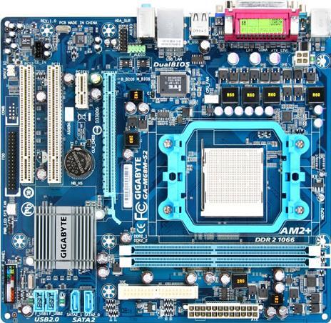 Tarjetas Madre - GA-M68M-S2