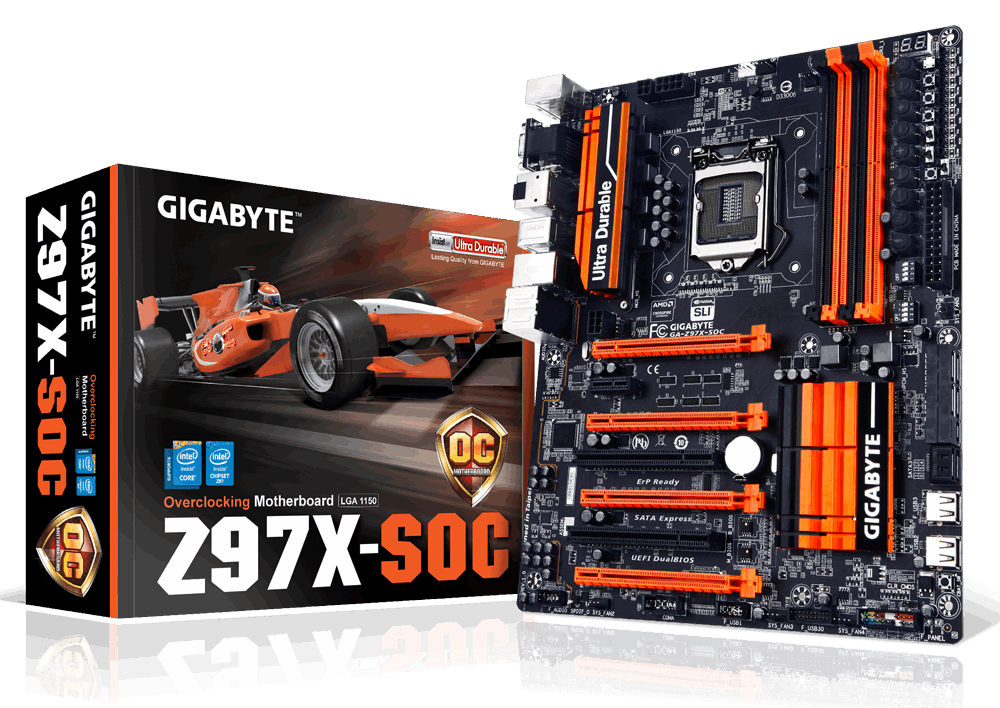GA-Z97X-SOC (Rev. 1.0) - Kluczowe cechy | Płyty główne GIGABYTE