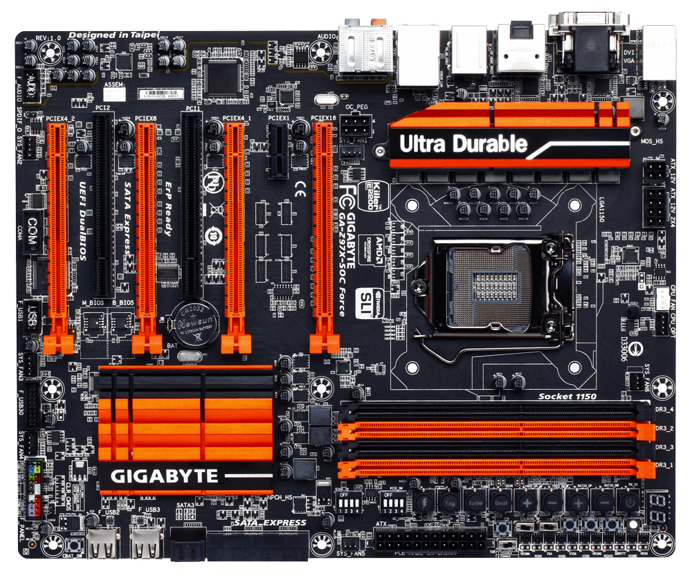 GA-Z97X-SOC Force (Rev. 1.0) - Преимущества | Материнские платы