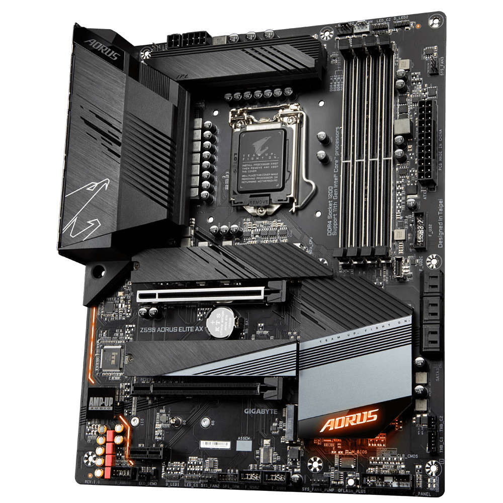 Z590 AORUS ELITE AX＋Intel Core i7-11700K Z590 AORUS ELITE AX (Rev. 1.0) - Kluczowe cechy | Płyty główne