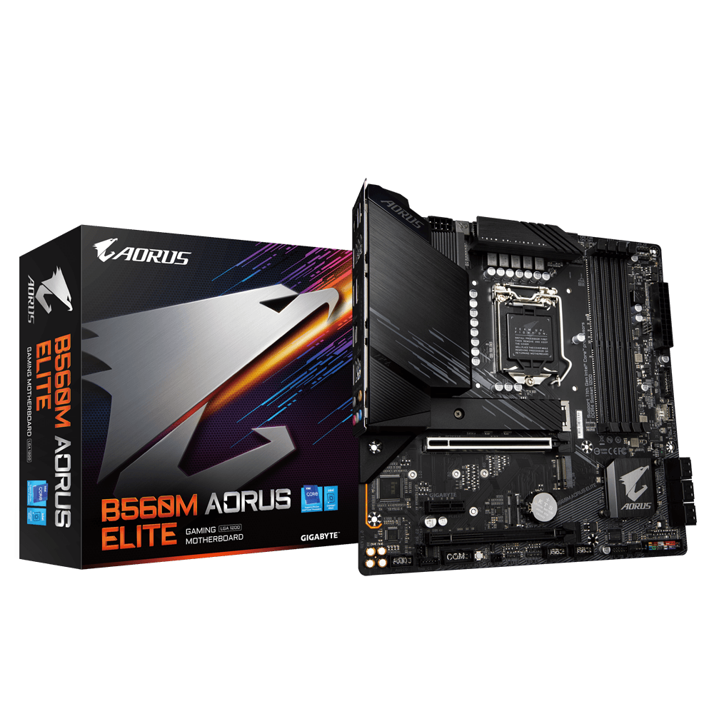 Gigabyte B560m Aorus Elite Rev:1.1マザーボード B560M AORUS ELITE (Rev. 1.x) - Tanıtım | Anakart GIGABYTE