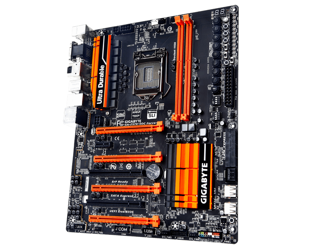 GA-Z97X-SOC Force LN2 (Rev. 1.0) - Преимущества | Материнские