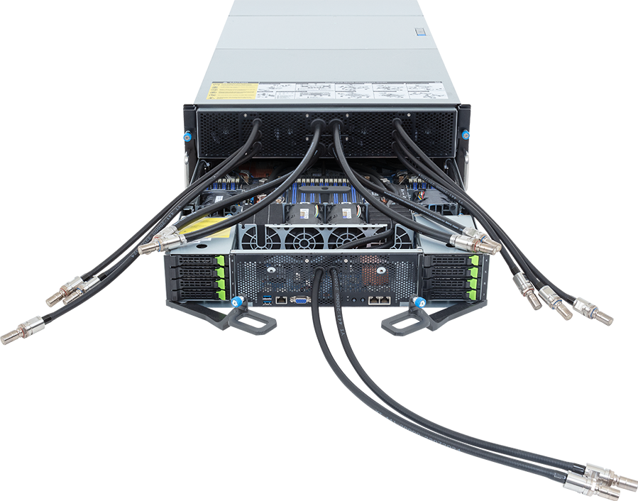 HPC/AI Server - 5th/4th Gen Intel® Xeon® Scalable - 4U DP NVIDIA HGX™ B200 DLC - G4L3-SD1-LAX5